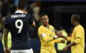 Neymar marcó un gol ante Francia este jueves en amistoso jugado en París. (AFP)