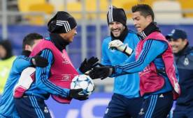 El Real Madrid llega clasificado al duelo en el estadio L'viv Arena. Foto EFE.