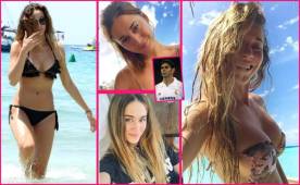 La preciosa española Claudia Hierro Ruiz, de 21 años, es hija del mítico ex jugador del Real Madrid, Fernando Hierro.