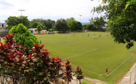 Una de las canchas exclusivas del Proyecto Gol en El Salvador.