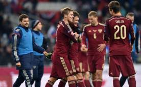 Rusia cumplió con los pronósticos en su grupo rumbo a la Eurocopa 2016. Foto AFP.