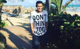 Andy Najar se encuenta en República Dominicana de vacaciones.