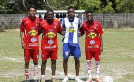 Maikel Pavón, Carlos Zapata, Milton Núñez y César Suazo buscan emular a sus padres en el fútbol hondureño.