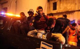 El hecho violento ocurrió en las afueras del estadio Nacional, donde dos personas perdieron la vida, informó la radio HRN.