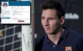 Messi se encuentra en una batalla legal con un japonés para que le otorguen la cuenta LeoMessi en Twitter.