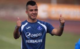 El mediocampista ofensivo logró anotar dos goles con el Motagua; uno en Copa Presidente y otro en liga.