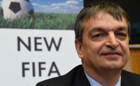 Champagne, que fue secretario general adjunto de FIFA y trabajó en ésta entre 1999 y 2010. Foto AFP