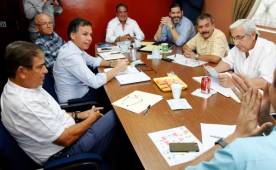 Jorge Luis Pinto presentó a Liga Nacional su plan de trabajo que incluye Fechas FIFA, Juegos Olímpicos, Microciclo Sub-23 y Mayor. Foto Neptalí Romero