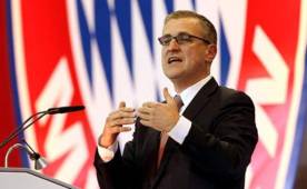 Jan-Christian Dreesen presume de la solidez financiera del Bayern Munich.