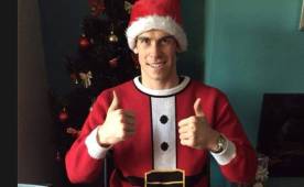 Gareth Bale está contagiado, y vestido, con el espíritu de Navidad. (Foto: Captura de pantalla)