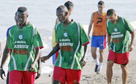 Los jugadores del Victoria comenzaron pretemporada hace dos semanas.