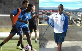 El delantero hondureño Darixon Vuelto espera poder sacar el permiso de trabajo y poder jugar en el primer equipo del Tenerife de España. Foto cortesía eldía.es