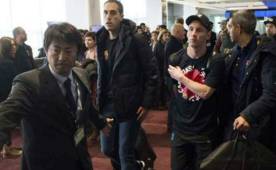 Messi ha tenido un enfrentamiento con aficionados de River Plate en Japón.