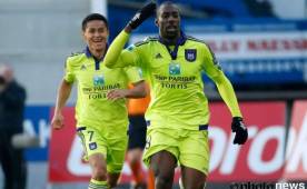 Andy Najar jugó los 90 minutos en el triunfo 2-1 del Anderlecht ante Zulte Waragem. Foto @rscanderlecht