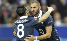 Benzema aceptó en interrogatorio que nunca imaginó que su amigo Karim Zenati le pidiera dinero a Valbuena por un video íntimo de este con su esposa. Foto AFP