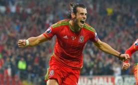 Gareth Bale clasificó por primera vez, con su selección de Gales, a una Eurocopa.