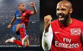 Thierry Henry brilló en su etapa con el Barcelona, en el Arsenal es ídolo.
