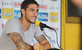 Ursino asegura estar listo ya para jugar 90 minutos con el Real España. Foto Jordan Perdomo.