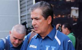 Jorge Luis Pinto va con el objetivo de hacer un gran papel en la Copa Oro con Honduras. (Foto: Melvin Cubas)