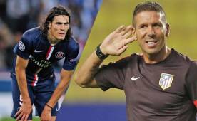 Cavani es de apetito del entrenador argentino del Atlético de Madrid.