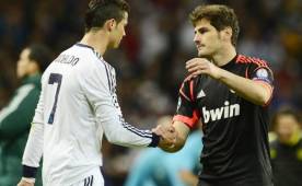 Cristiando escribió en redes que fue un honor jugar al lado de Iker Casillas.