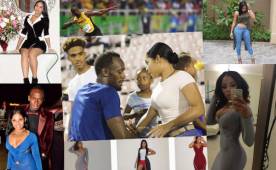 Kasi Bennett escribió el pasado domingo: 'Mi babbbbbbbbbbbyyyyyyyyyyy', tras ver que Bolt ganó el oro en 100 metros.