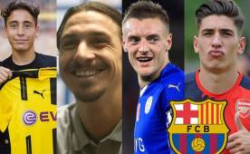 Emre Mor, Zlatan, Vardy y Ballerin, los protagonistas este martes en el mercado de fichajes.