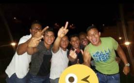 La foto de la polémica en el festejo del cumpleaño de Noel Valladares.