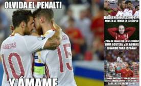 Las burlas no tardaron en llegar en las redes sociales tras el penal fallado por Sergio Ramos. España perdió 2-1 ante Croacia.