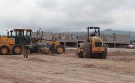 Así se ve la fachada del edificio de Fenafuth en el Tizatillo en Tegucigalpa donde se construye uno de los Proyecto Gol.