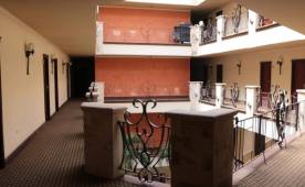 Así lucen los pasillos del hotel de concentración de Honduras. Tranquilos, los jugadores descansan en sus habitaciones.