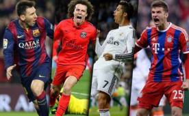 Los cuartos de final de la Champions nos traen atractivos duelos.