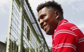 Carlos Pavón durante el entrenamiento que realiza Marathón en su sede busca formar un equipo con el que pueda competir por el título. Foto Neptalí Romero