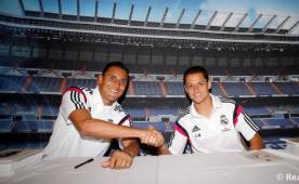 Chicharito Hernández y Keylor Navas entablaron una buena amistad en el Madrid.