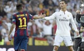 Neymar y Cristiano al parecer mantienen una muy buena relación.