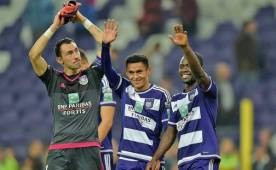 Najar Rodríguez sumó su onceavo gol con la camiseta del Anderelcht de Bélgica.