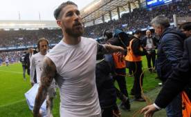Sergio Ramos asegura que Real Madrid ha hecho una gran temporada y la final de Champions ante Atlético les llega en un buen momento. Foto AFP