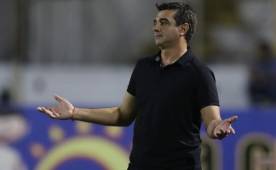 Las declaraciones de Diego Vázquez, técnico del Motagua, han desatado la molestia de la dirigencia del Real Sociedad y ya le respondieron. Foto DIEZ