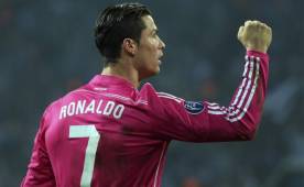 Cristiano Ronaldo celebrando su tanto ante el conjunto alemán.