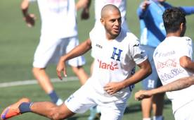 Eddie Hernández se perfila para la titularidad en el duelo frente a Nicaragua. Foto DIEZ.
