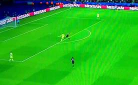 Así fue el tanto del PSG ante el City en el Parque de los Príncipes.