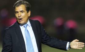 Jorge Luis Pinto fue claro con sus palabras luego del duelo frente a Nicaragua. Foto Ronal Aceituno.