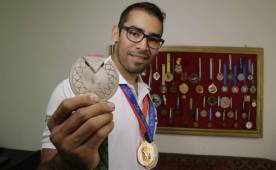 El hondureño Miguel Ferrera disputará sus segundos Juegos Olímpicos y su meta es poder conquistar una medalla. Foto DIEZ Archivo