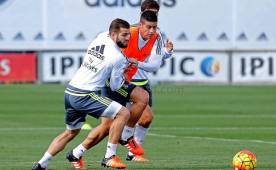James Rodríguez no jugará este domingo con Real Madrid.