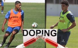 Acosta y Jhow Benavídez fueron sorprendidos con la prueba antidoping.