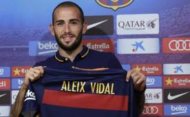 Aleix Vidal apenas jugó con el Barcelona la temporada pasada.