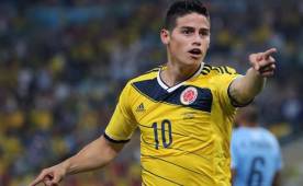 James Rodríguez está nominado por el golazo que anotó en el Mundial Brasil 2014 con Colombia.