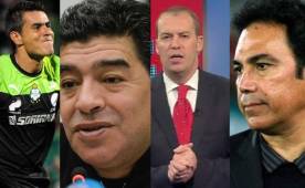 El argentino Diego Maradona se unió al grupo de personajes del mundo del fútbol que han despotricado contra Honduras. Todos son muy recordados en el país como André Marín que trató de 'basura' la actuación de la Selección en el Mundial 2014.
