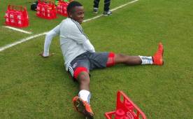 Marvin Chávez sorprendió este lunes al aparecer entrenando con el FC Dallas en Florida. Foto @FCDallas