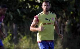 Leandro Guaita dice que comparte con Tilguath que hay conformismo en el equipo y lo hablarán en grupo. Foto Javier Rosales